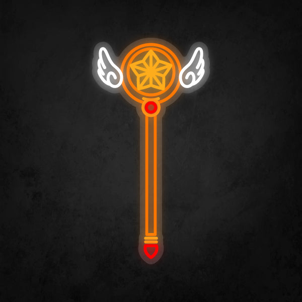 LED Neon Sign - Cardcaptor Sakura - Sakura Wand