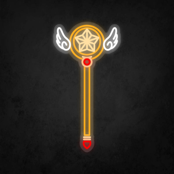 LED Neon Sign - Cardcaptor Sakura - Sakura Wand