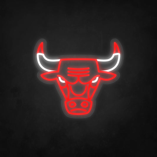LED Neon Sign - NBA - Chicago Bulls - Small