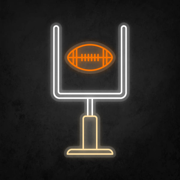 LED Neon Sign - Football Goal Post