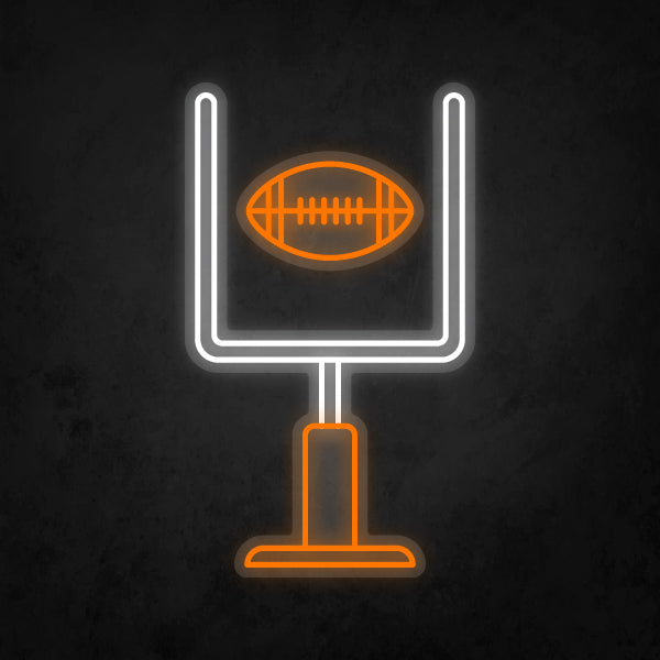 LED Neon Sign - Football Goal Post