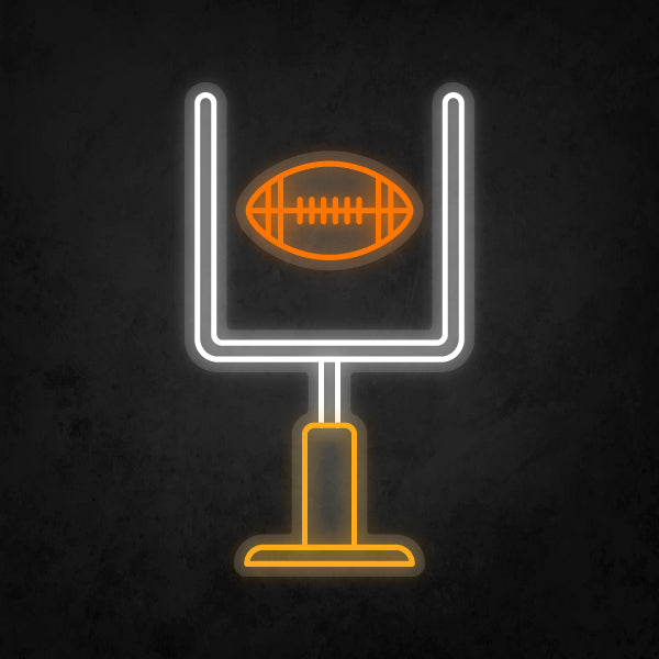 LED Neon Sign - Football Goal Post