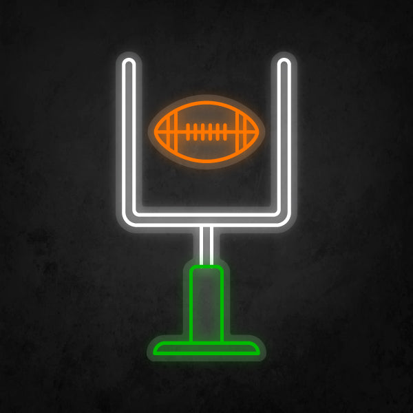 LED Neon Sign - Football Goal Post