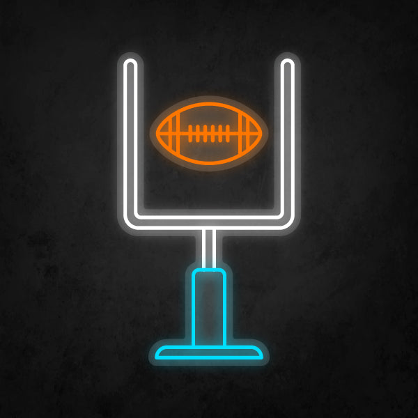 LED Neon Sign - Football Goal Post