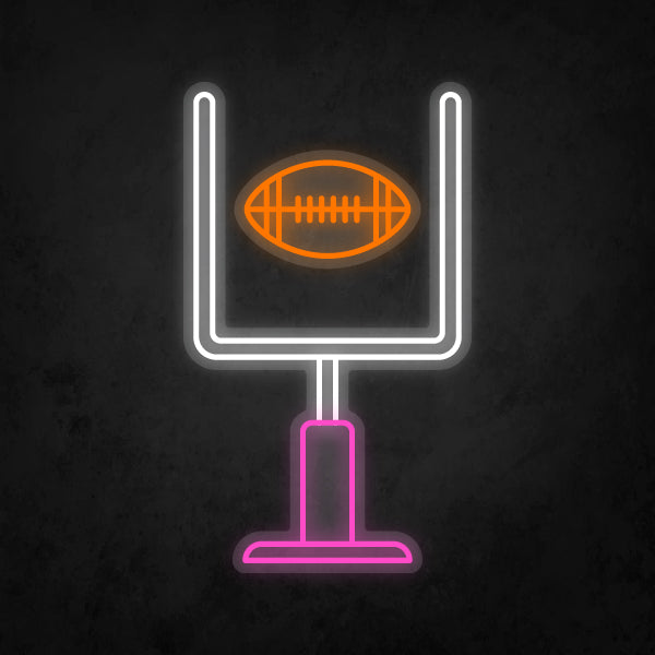 LED Neon Sign - Football Goal Post