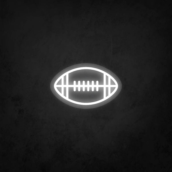 LED Neon Sign - Football X Small