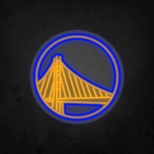 LED Neon Sign - NBA - Golden State Warriors
