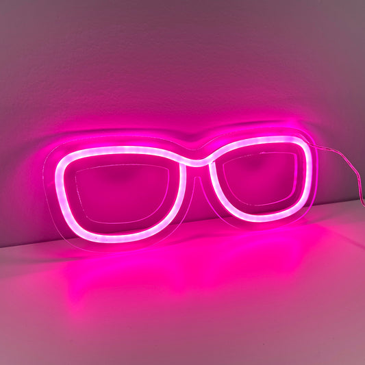 LED Neon Sign - Glasses