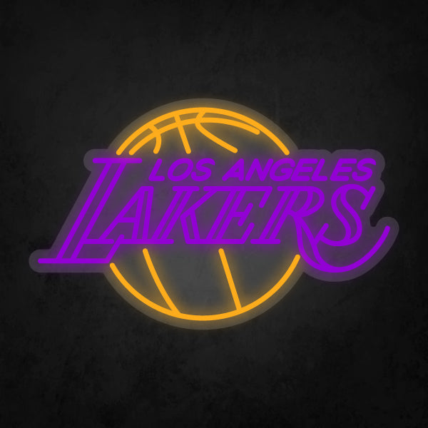 Led Neon Sign - Nba - Los Angeles Lakers – Self Signs