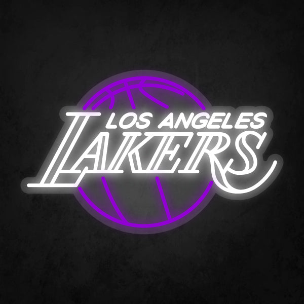 LED Neon Sign - NBA - Los Angeles Lakers