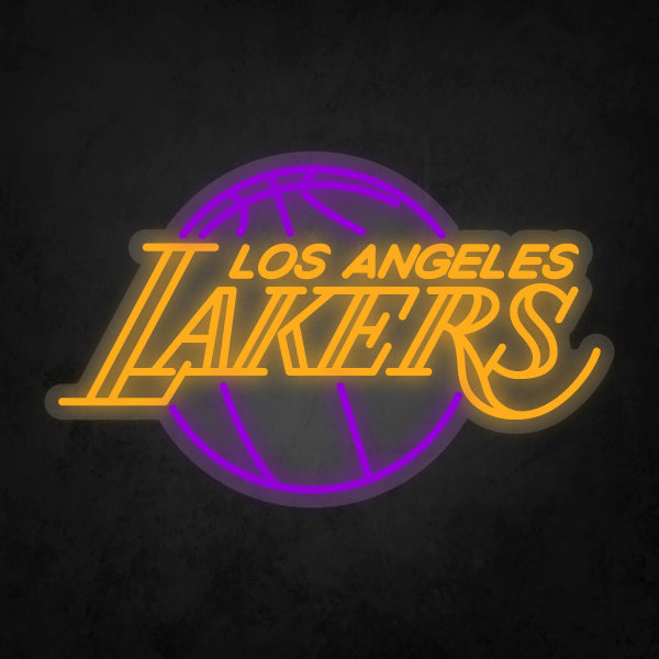 LED Neon Sign - NBA - Los Angeles Lakers