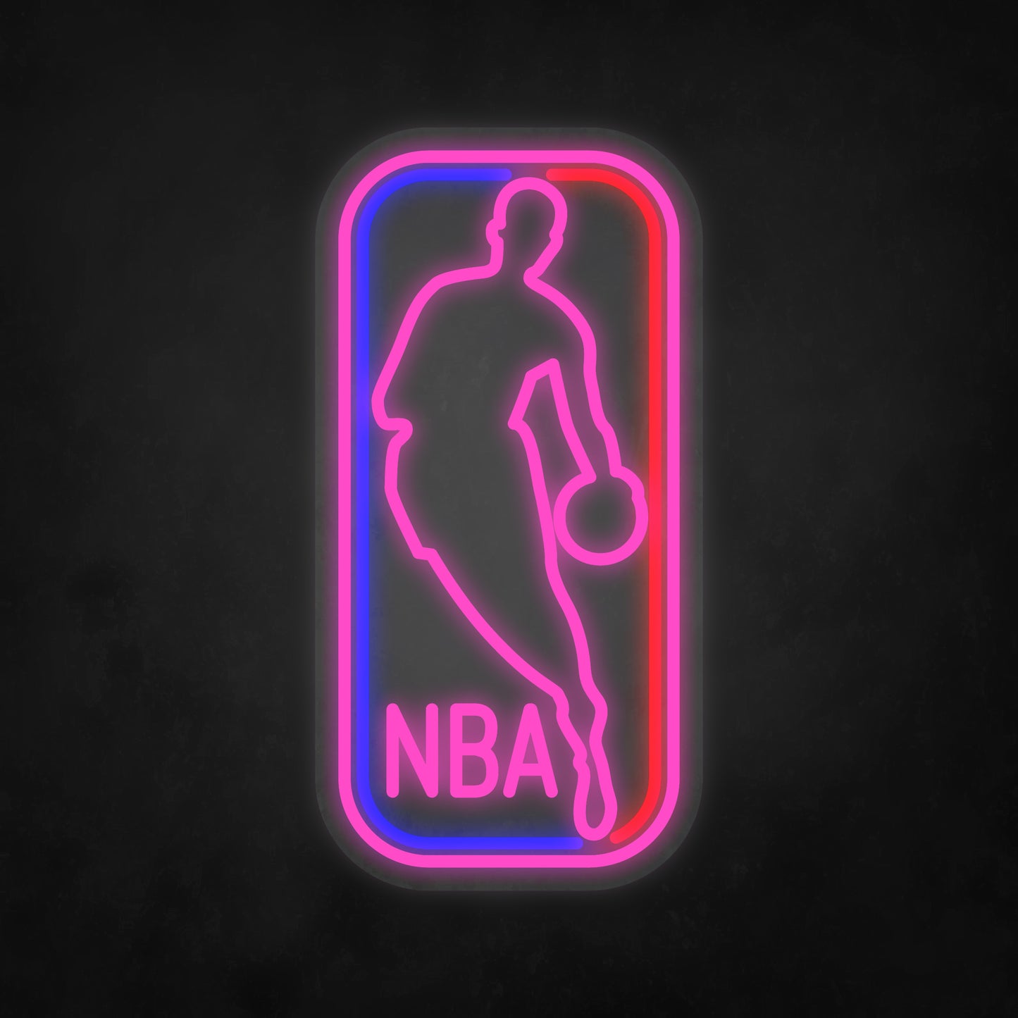 LED Neon Sign - NBA - National Basketball Association - Small