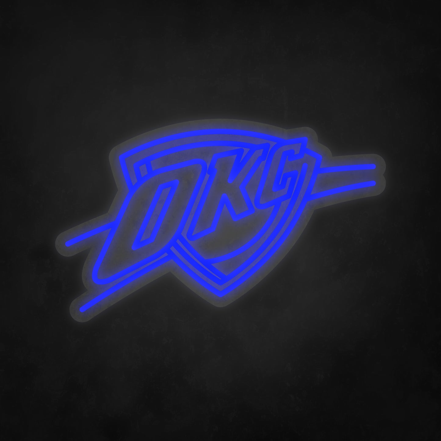 LED Neon Sign - NBA - Oklahoma City Thunder - Small