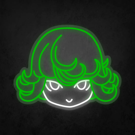 LED Neon Sign - One Punch Man - Tatsumaki
