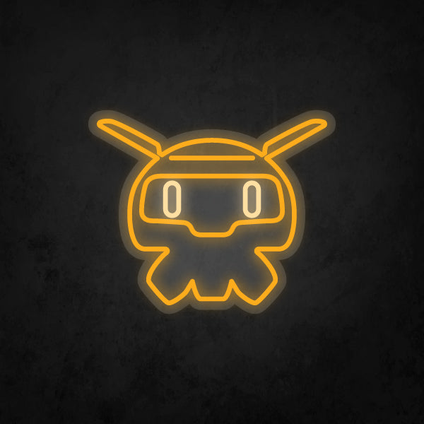LED Neon Sign - Overwatch - Mei Player Icon