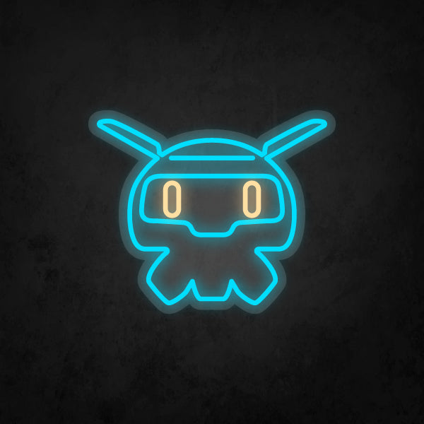 LED Neon Sign - Overwatch - Mei Player Icon