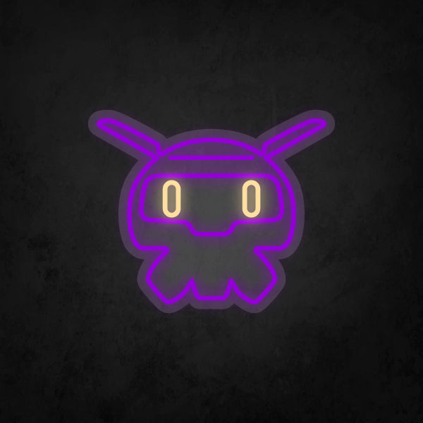 LED Neon Sign - Overwatch - Mei Player Icon