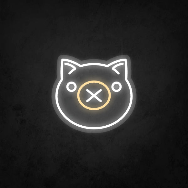 LED Neon Sign - Overwatch - Roadhog Player Icon