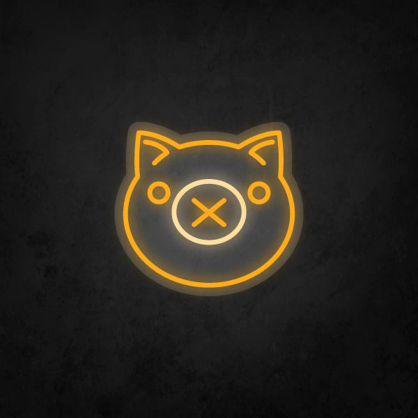 LED Neon Sign - Overwatch - Roadhog Player Icon