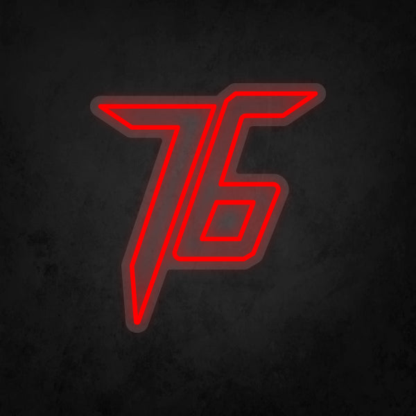 LED Neon Sign - Overwatch - Soldier 76 Player Icon