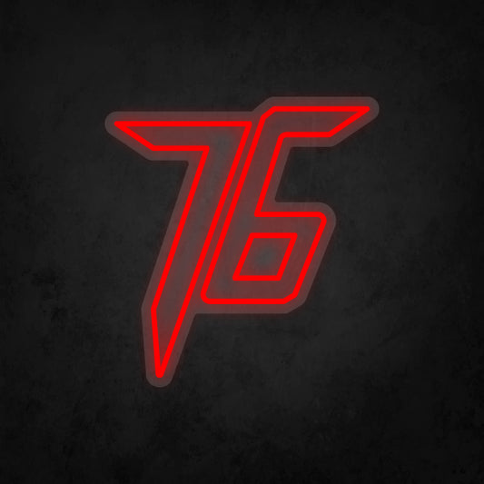 LED Neon Sign - Overwatch - Soldier 76 Player Icon