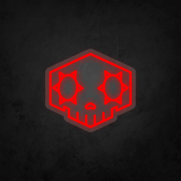 Neon Sign - Overwatch - Sombra Player Icon