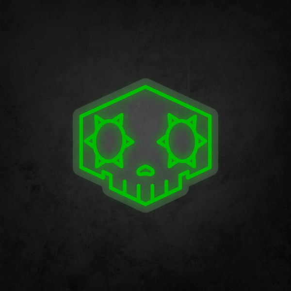 Neon Sign - Overwatch - Sombra Player Icon