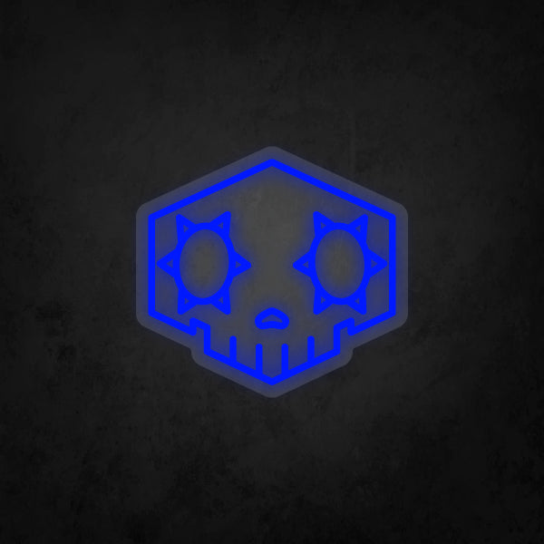 Neon Sign - Overwatch - Sombra Player Icon
