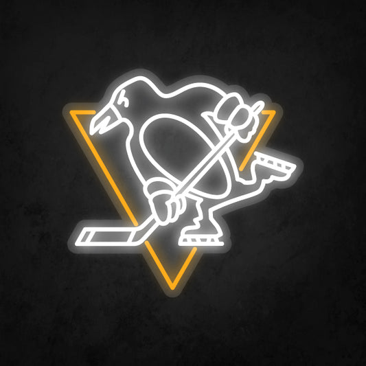 LED Neon Sign - NHL - Pittsburgh Penguins