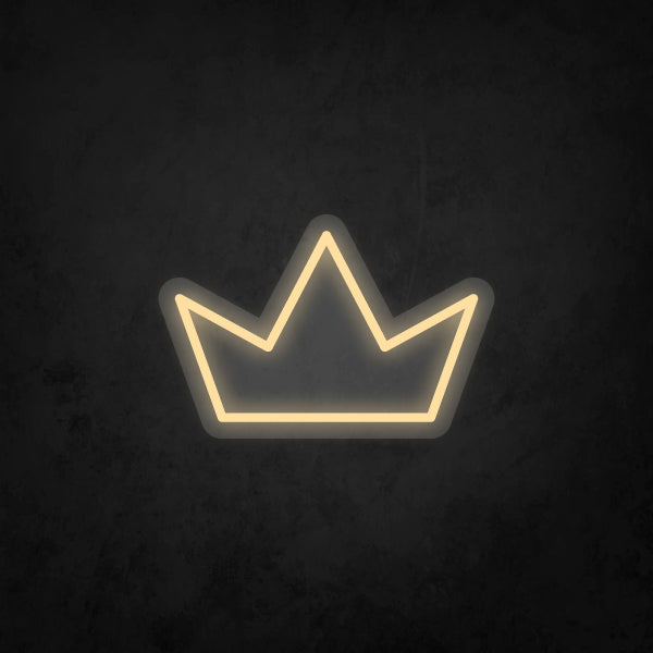 LED Neon Sign - Simple Crown