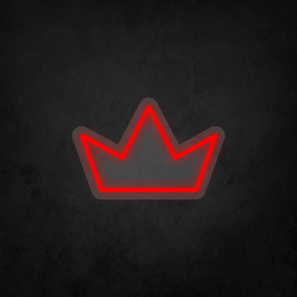LED Neon Sign - Simple Crown