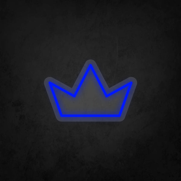 LED Neon Sign - Simple Crown