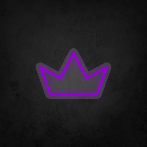 LED Neon Sign - Simple Crown