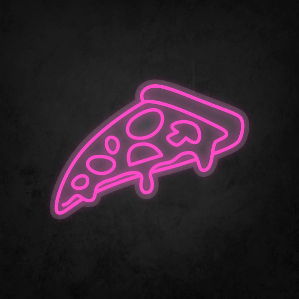 LED Neon Sign - Slice of Pizza