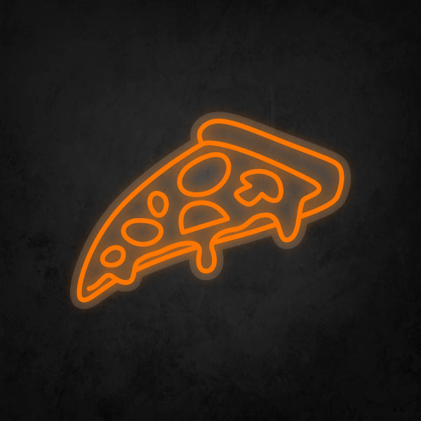 LED Neon Sign - Slice of Pizza