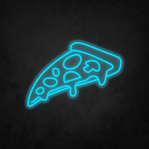 LED Neon Sign - Slice of Pizza