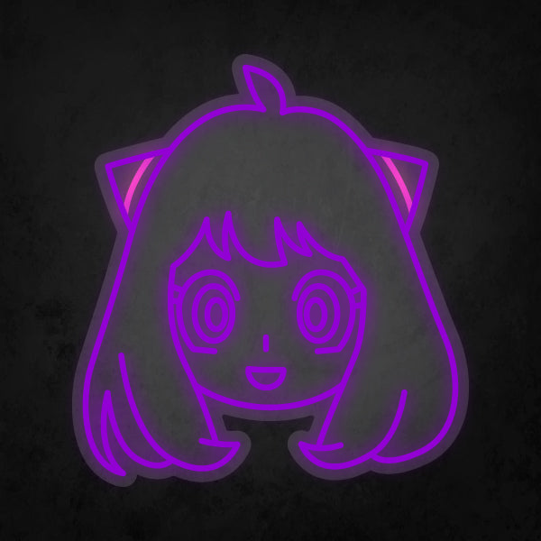 LED Neon Sign - Spy Family - Anya