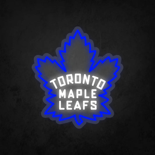 LED Neon Sign - NHL - Toronto Maple Leafs