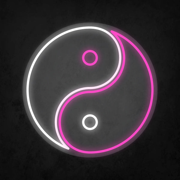 LED Neon Sign - Yin and Yang Large