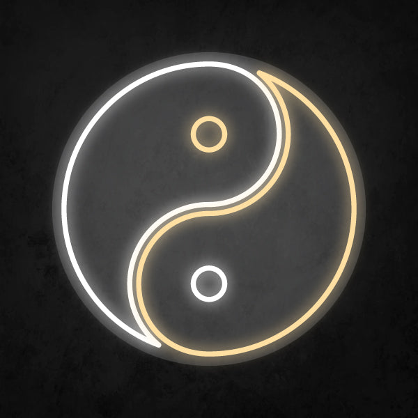 LED Neon Sign - Yin and Yang Large