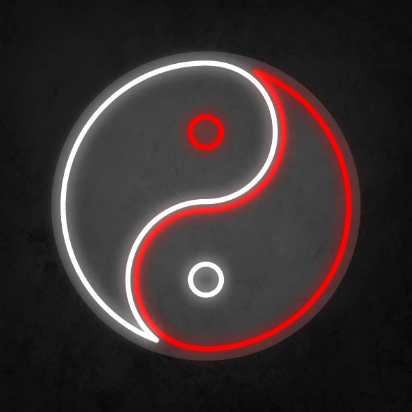 LED Neon Sign - Yin and Yang Large