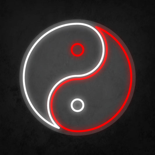 LED Neon Sign - Yin and Yang Large