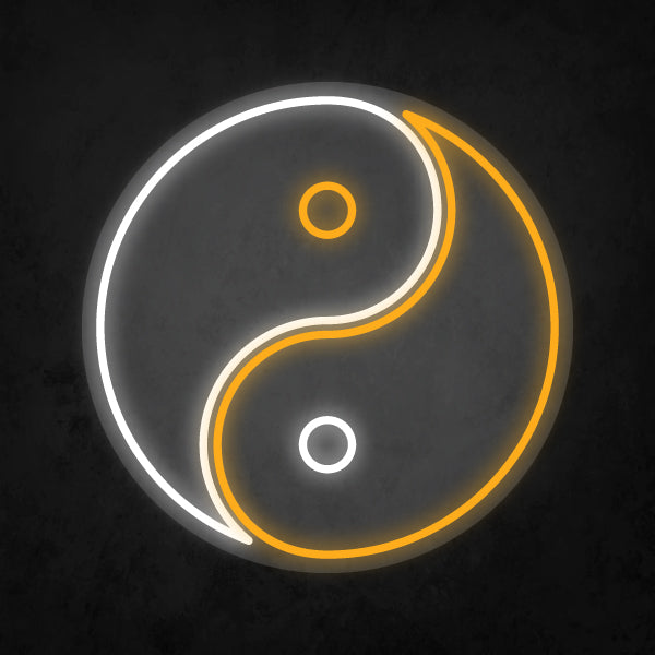 LED Neon Sign - Yin and Yang Large