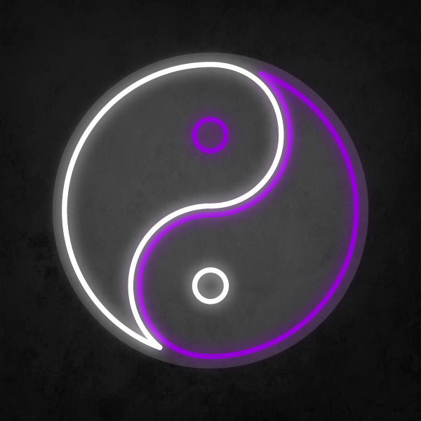 LED Neon Sign - Yin and Yang Large