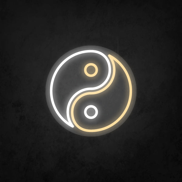 LED Neon Sign - Yin and Yang Small