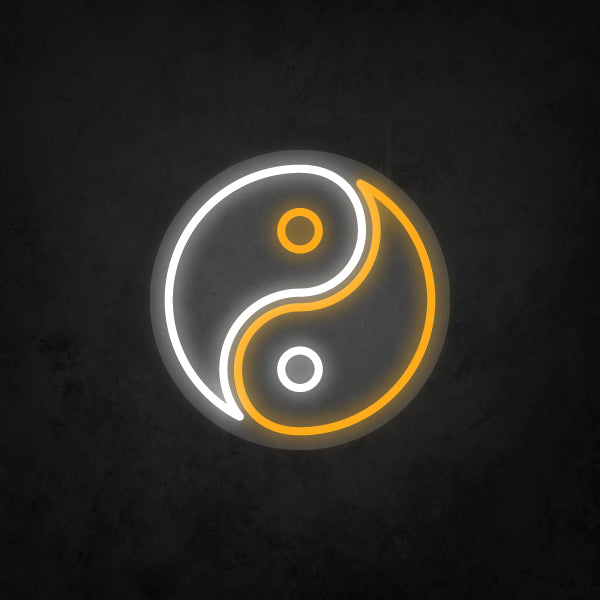 LED Neon Sign - Yin and Yang Small