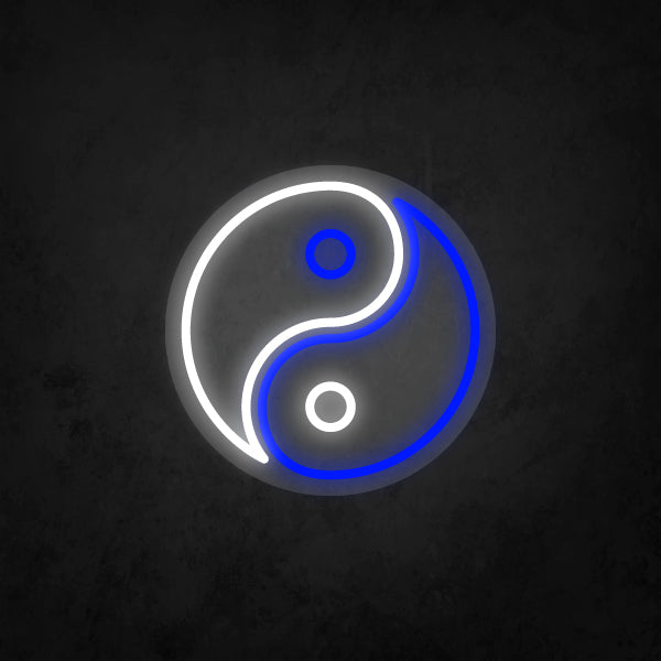 LED Neon Sign - Yin and Yang Small