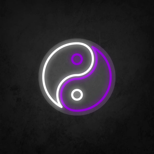 LED Neon Sign - Yin and Yang Small