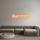 Custom Neon: Burritos