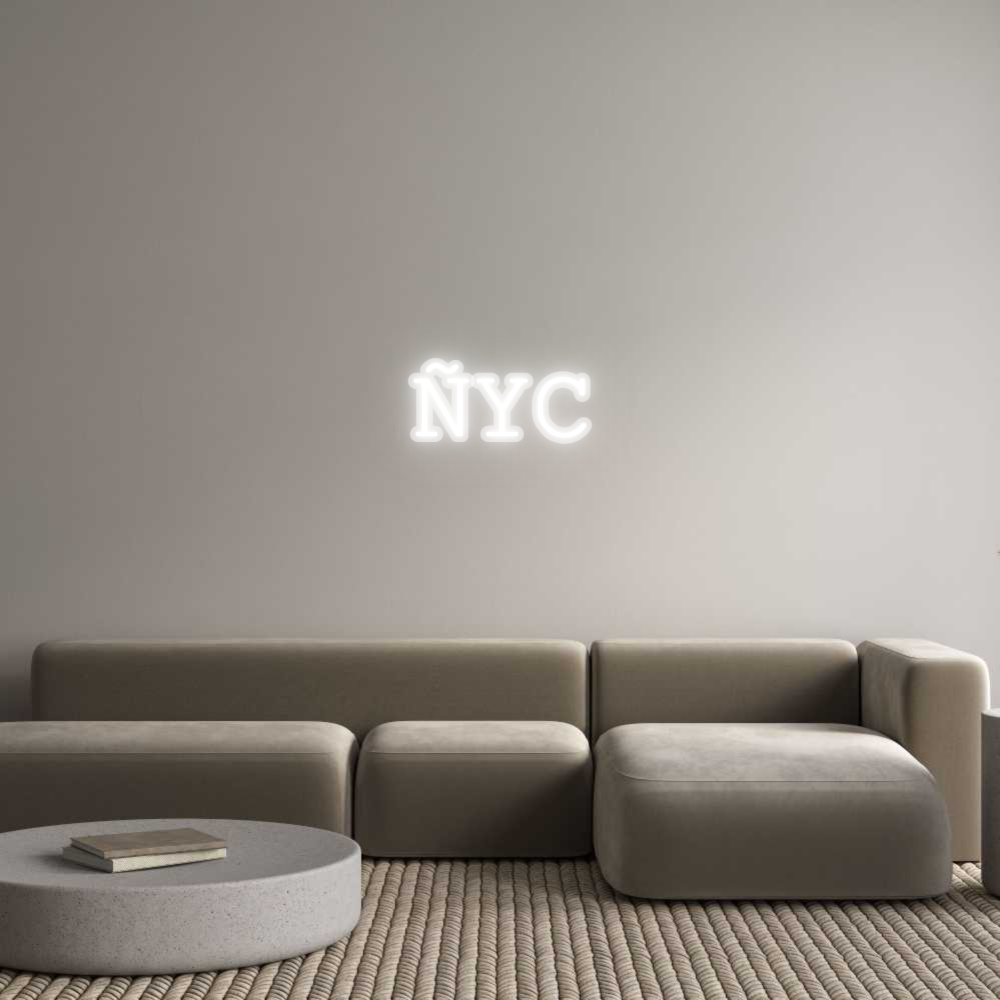 Custom Neon: ÑYC